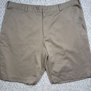 Nike Golf Dri-FIT Shorts Khaki Casual Activewear Size 40 Outdoors Summer Preppy‎